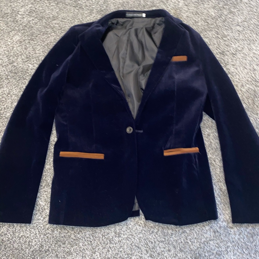 Brand New 90s style Men’s navy blue blazer